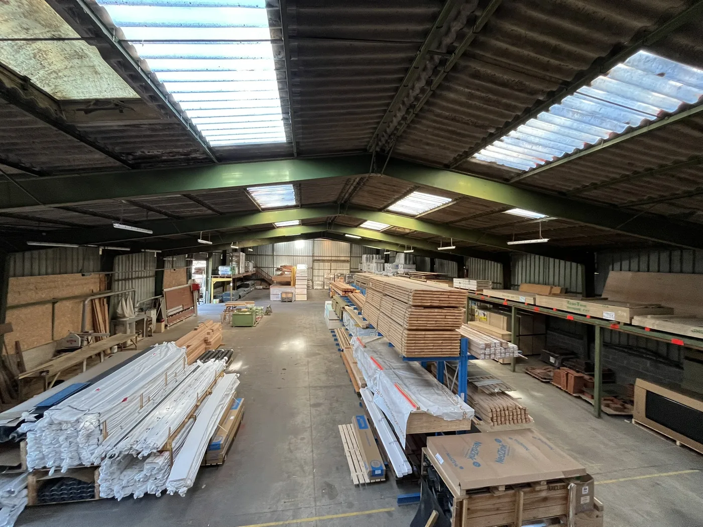 Stockage bois
